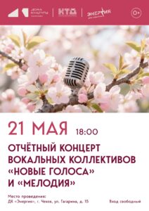 Подробнее о статье Отчётный концерт в муниципальном округе Чехов